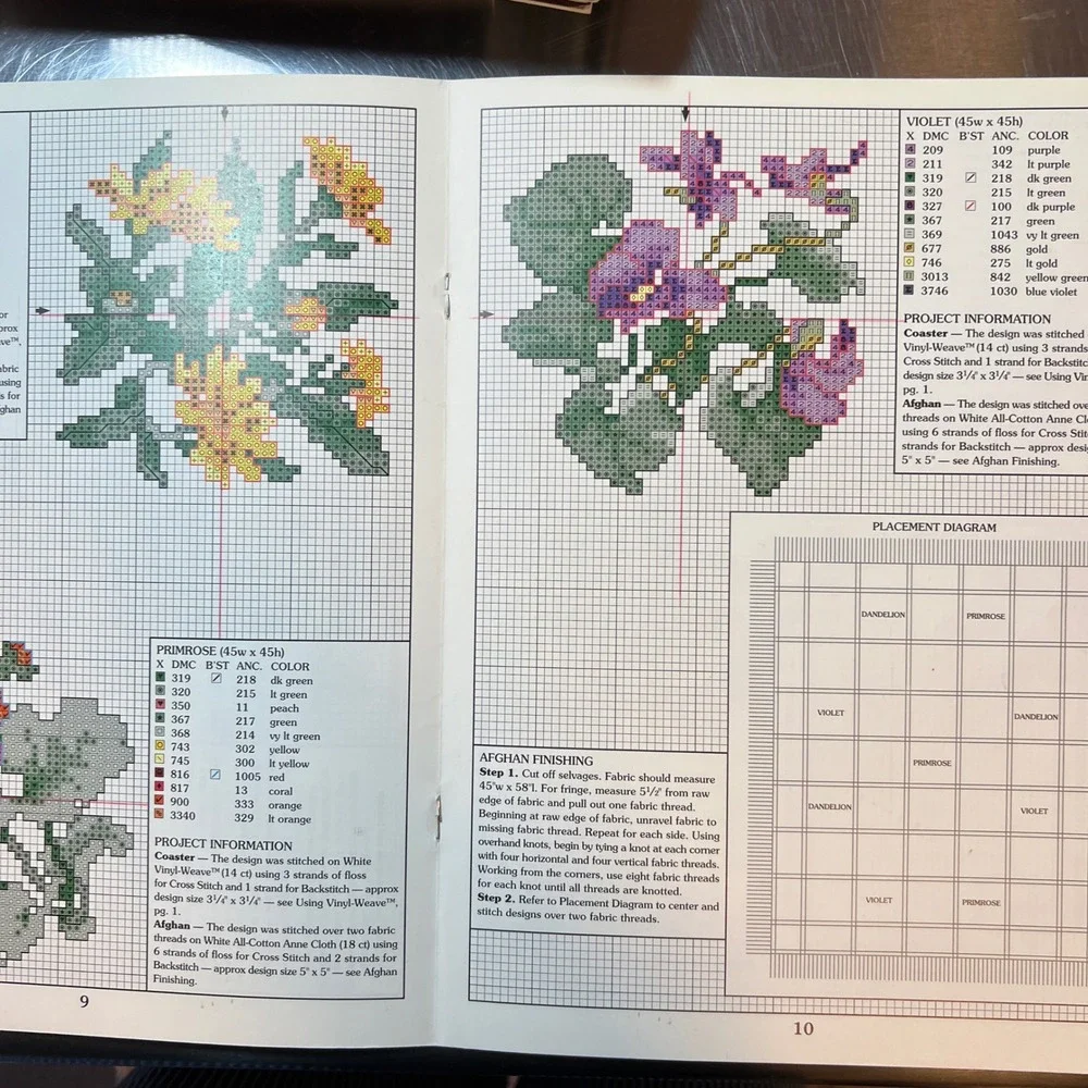 Leisure Arts‎ Garden Gifts Cross Stitch Leaflet 26 Projects by Jorja Hernandez
